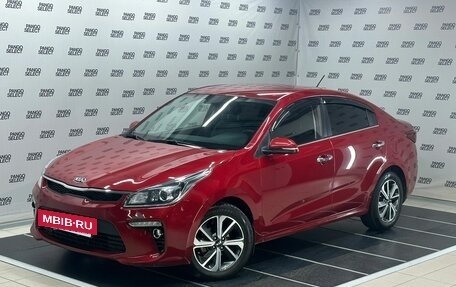 KIA Rio IV, 2018 год, 1 350 000 рублей, 2 фотография