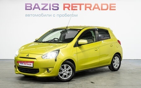 Mitsubishi Mirage VI рестайлинг, 2012 год, 780 000 рублей, 2 фотография