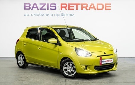 Mitsubishi Mirage VI рестайлинг, 2012 год, 780 000 рублей, 4 фотография