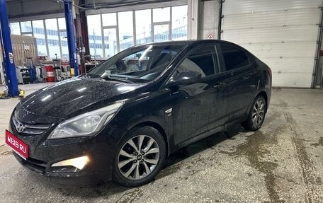 Hyundai Solaris II рестайлинг, 2014 год, 910 000 рублей, 1 фотография