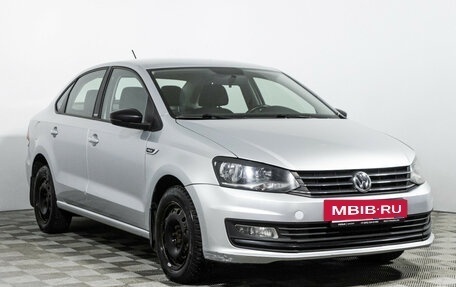 Volkswagen Polo VI (EU Market), 2017 год, 1 198 898 рублей, 3 фотография