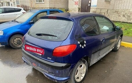 Peugeot 206, 2005 год, 225 000 рублей, 3 фотография