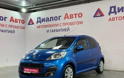 Peugeot 107 I рестайлинг, 2012 год, 399 000 рублей, 1 фотография