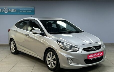Hyundai Solaris II рестайлинг, 2011 год, 812 000 рублей, 3 фотография