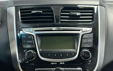 Hyundai Solaris II рестайлинг, 2011 год, 812 000 рублей, 20 фотография