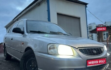 Hyundai Accent II, 2004 год, 175 000 рублей, 1 фотография
