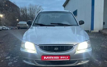 Hyundai Accent II, 2004 год, 175 000 рублей, 14 фотография