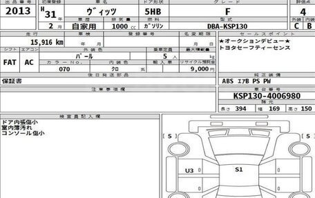 Toyota Vitz, 2019 год, 1 150 000 рублей, 5 фотография
