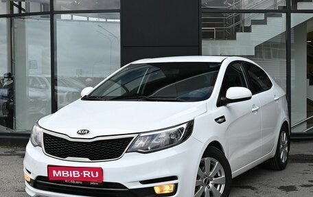 KIA Rio III рестайлинг, 2016 год, 1 150 000 рублей, 1 фотография