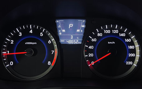 Hyundai Solaris II рестайлинг, 2014 год, 1 050 000 рублей, 13 фотография