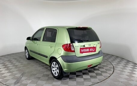 Hyundai Getz I рестайлинг, 2007 год, 527 000 рублей, 7 фотография