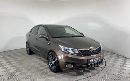 KIA Rio III рестайлинг, 2017 год, 997 000 рублей, 3 фотография