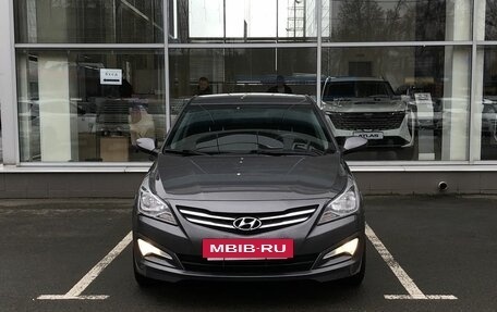 Hyundai Solaris II рестайлинг, 2016 год, 1 255 000 рублей, 2 фотография