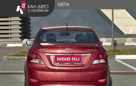 Hyundai Solaris II рестайлинг, 2012 год, 855 000 рублей, 4 фотография