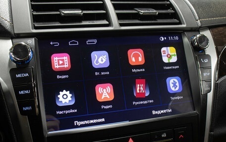 Toyota Camry, 2017 год, 2 298 000 рублей, 18 фотография