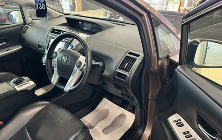 Toyota Prius Alpha I (ZVW40/41), 2016 год, 1 529 000 рублей, 10 фотография