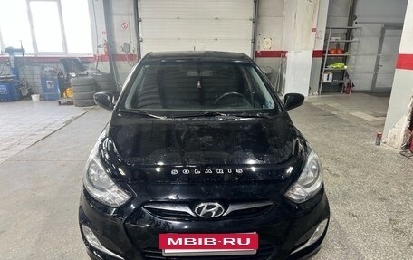 Hyundai Solaris II рестайлинг, 2011 год, 495 000 рублей, 3 фотография