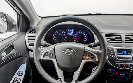 Hyundai Solaris II рестайлинг, 2015 год, 1 100 000 рублей, 21 фотография