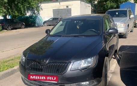 Skoda Superb III рестайлинг, 2014 год, 1 200 000 рублей, 18 фотография