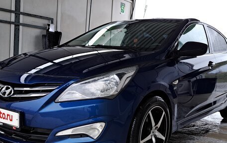 Hyundai Solaris II рестайлинг, 2014 год, 980 000 рублей, 23 фотография