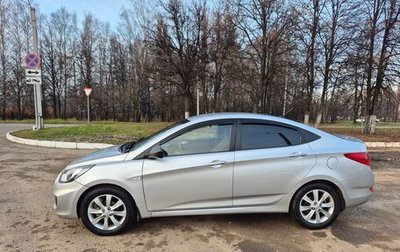 Hyundai Solaris II рестайлинг, 2012 год, 690 000 рублей, 1 фотография