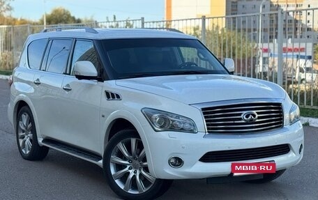 Infiniti QX80 I рестайлинг, 2014 год, 2 850 000 рублей, 1 фотография