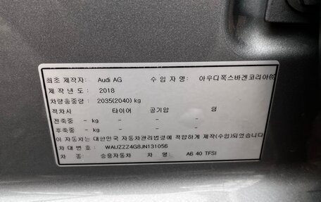 Audi A6, 2018 год, 2 200 000 рублей, 7 фотография