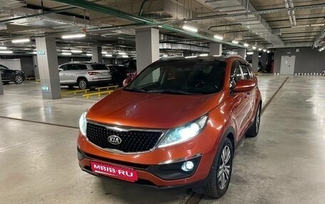 KIA Sportage III, 2014 год, 1 490 000 рублей, 1 фотография