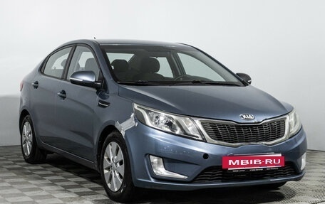 KIA Rio III рестайлинг, 2013 год, 569 898 рублей, 3 фотография