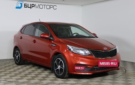 KIA Rio III рестайлинг, 2015 год, 899 990 рублей, 3 фотография