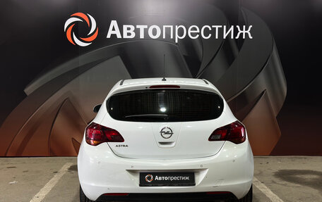 Opel Astra J, 2012 год, 625 000 рублей, 4 фотография