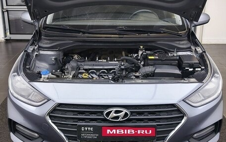 Hyundai Solaris II рестайлинг, 2017 год, 1 059 000 рублей, 11 фотография