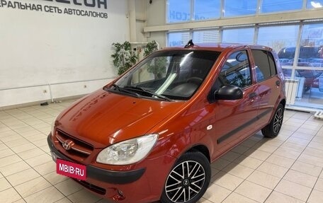 Hyundai Getz I рестайлинг, 2008 год, 449 000 рублей, 1 фотография
