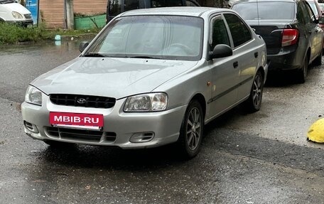 Hyundai Accent II, 2001 год, 375 000 рублей, 9 фотография