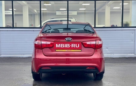 KIA Rio III рестайлинг, 2014 год, 939 000 рублей, 4 фотография