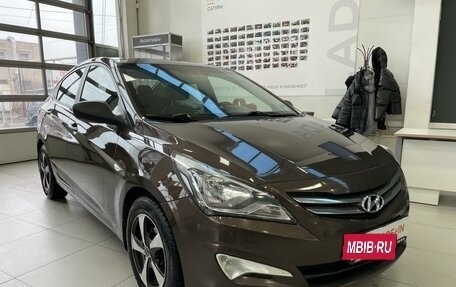 Hyundai Solaris II рестайлинг, 2015 год, 899 000 рублей, 3 фотография