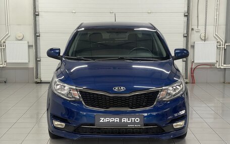 KIA Rio III рестайлинг, 2015 год, 999 000 рублей, 2 фотография