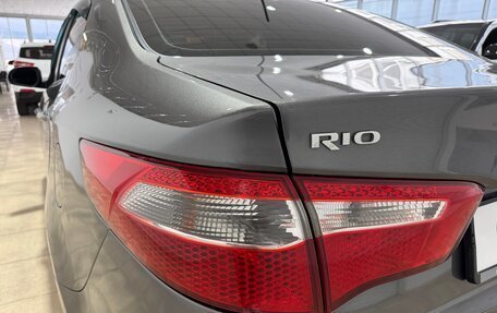 KIA Rio III рестайлинг, 2012 год, 800 000 рублей, 21 фотография