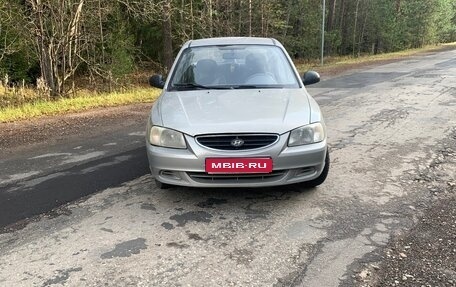 Hyundai Accent II, 2007 год, 450 000 рублей, 1 фотография