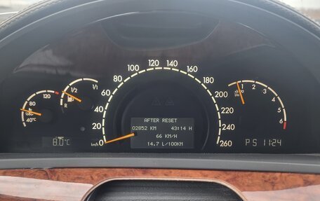 Mercedes-Benz S-Класс, 2000 год, 635 000 рублей, 18 фотография