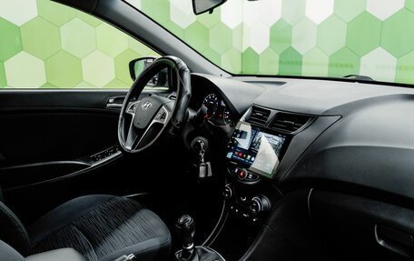 Hyundai Solaris II рестайлинг, 2015 год, 1 050 000 рублей, 13 фотография