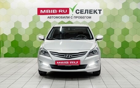 Hyundai Solaris II рестайлинг, 2015 год, 1 050 000 рублей, 3 фотография