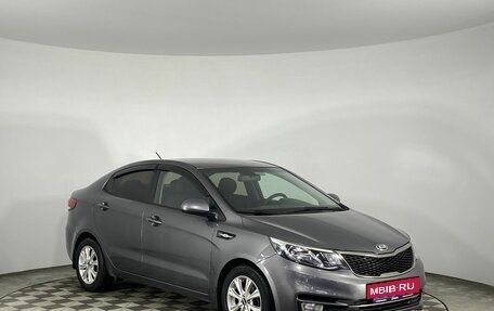 KIA Rio III рестайлинг, 2016 год, 1 050 000 рублей, 2 фотография