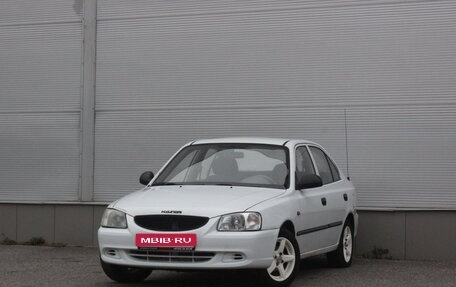 Hyundai Accent II, 2008 год, 387 000 рублей, 1 фотография