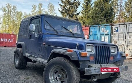 Jeep Wrangler, 1992 год, 1 395 000 рублей, 1 фотография