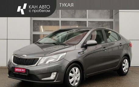 KIA Rio III рестайлинг, 2013 год, 735 000 рублей, 1 фотография
