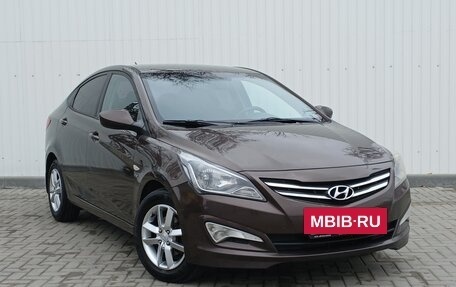 Hyundai Solaris II рестайлинг, 2014 год, 1 149 000 рублей, 2 фотография