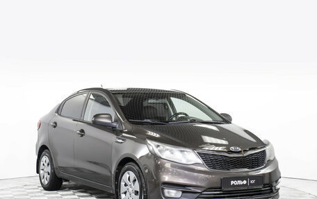 KIA Rio III рестайлинг, 2016 год, 519 000 рублей, 3 фотография