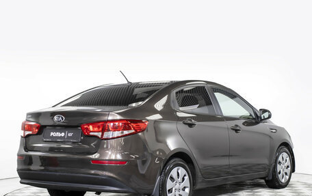 KIA Rio III рестайлинг, 2016 год, 519 000 рублей, 5 фотография