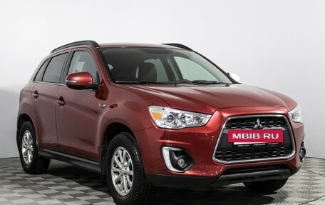 Mitsubishi ASX I рестайлинг, 2014 год, 1 089 898 рублей, 3 фотография